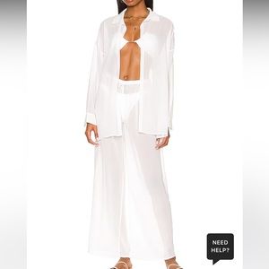 LSPACE White Catalina Top + Pant